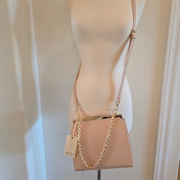AOTA Anthropologie Pink Shoulder Bag - Picture 6 of 15